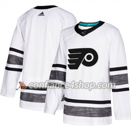 Adidas Maillot de Hockey Philadelphia Flyers Blank 2019 All-Star Blanc Authentic - Homme